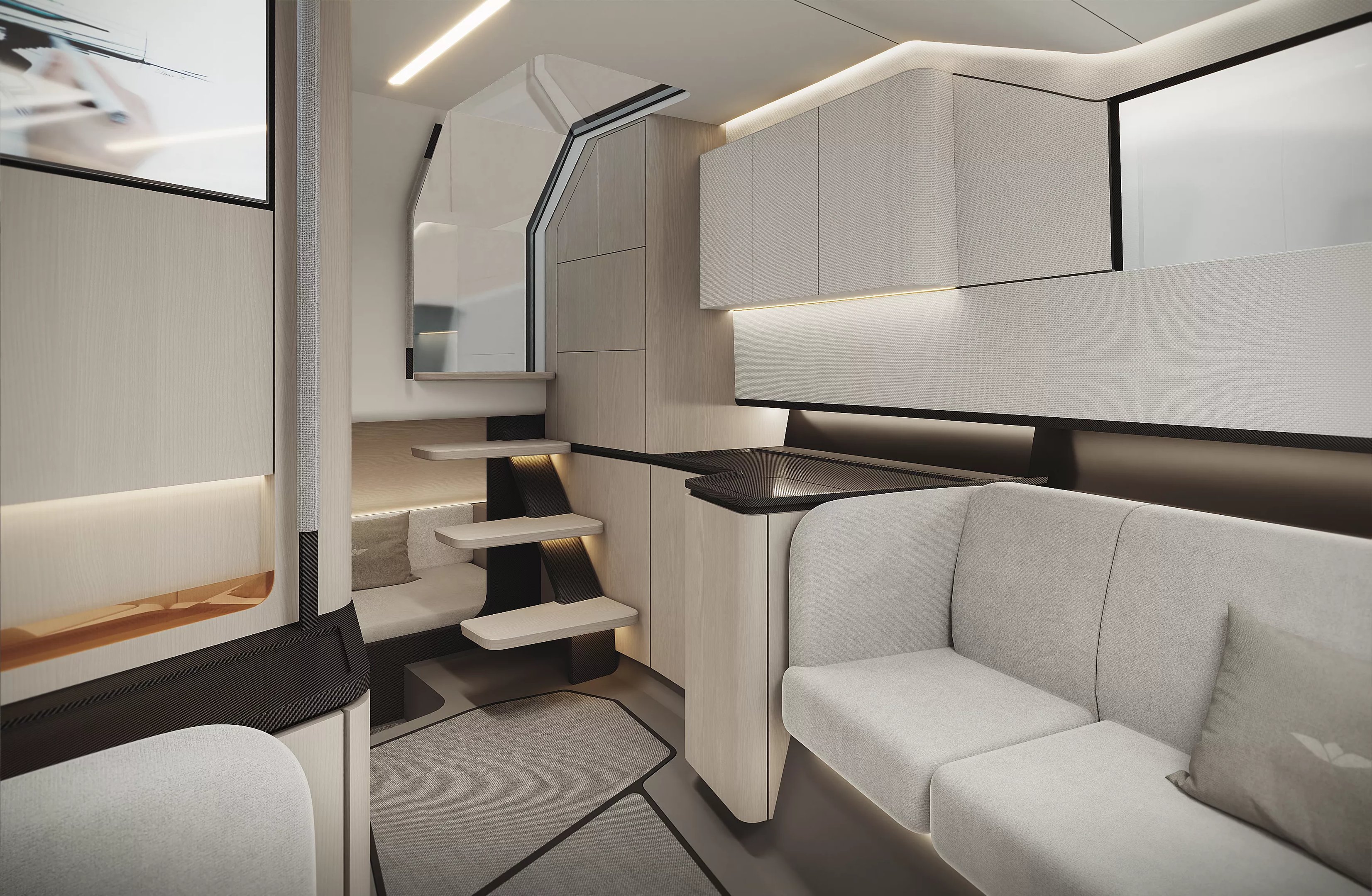 Sialia Sport 45ft interior design