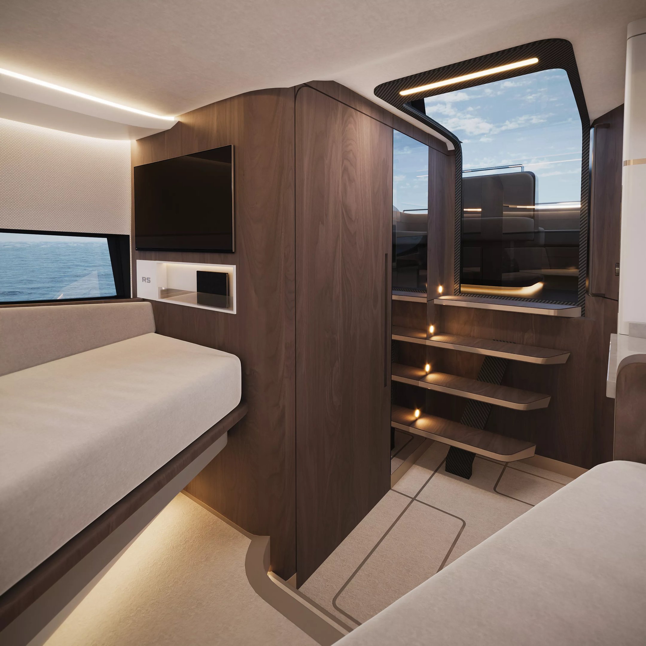 Yacht interior design