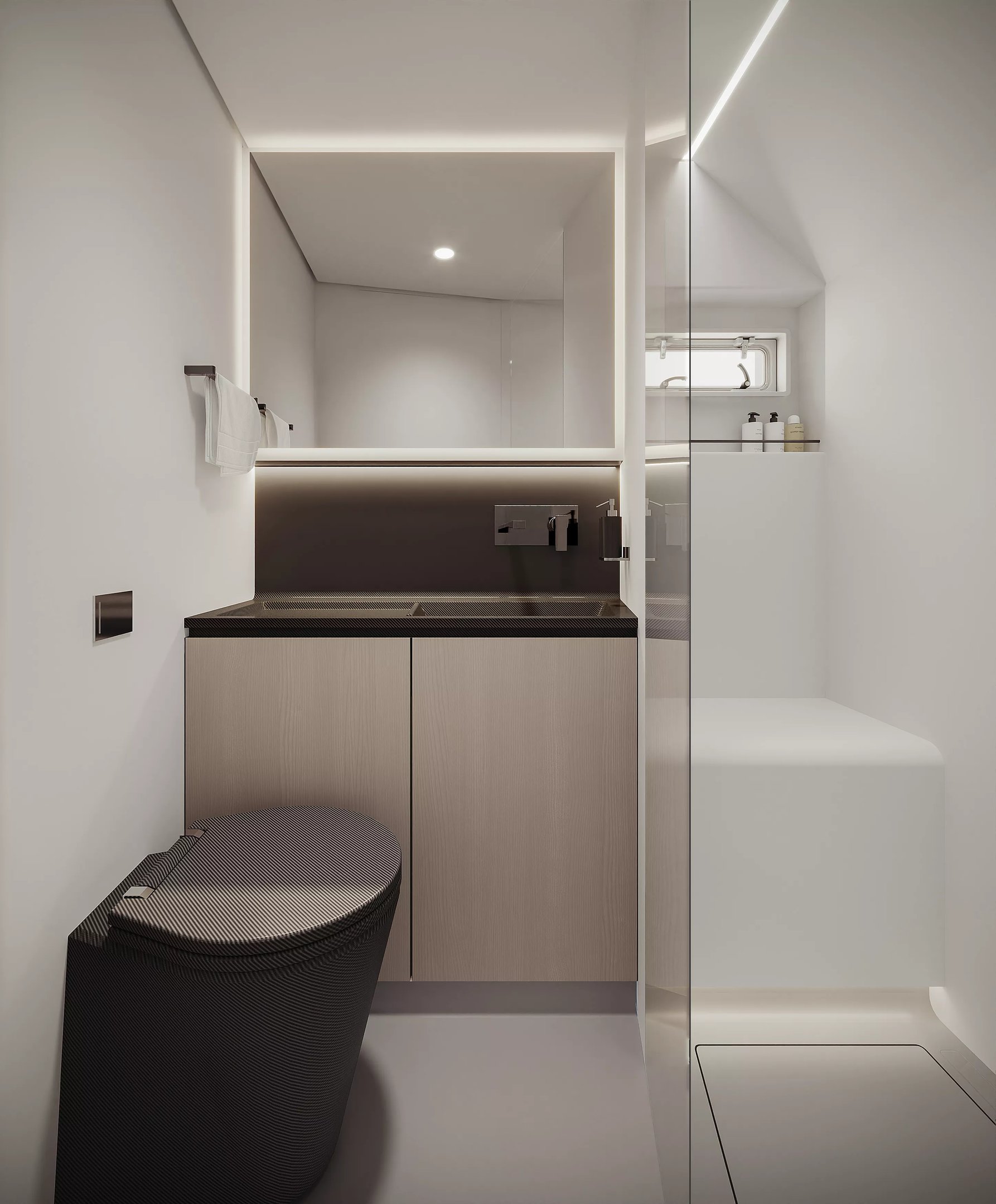 Sialia Sport bathroom design