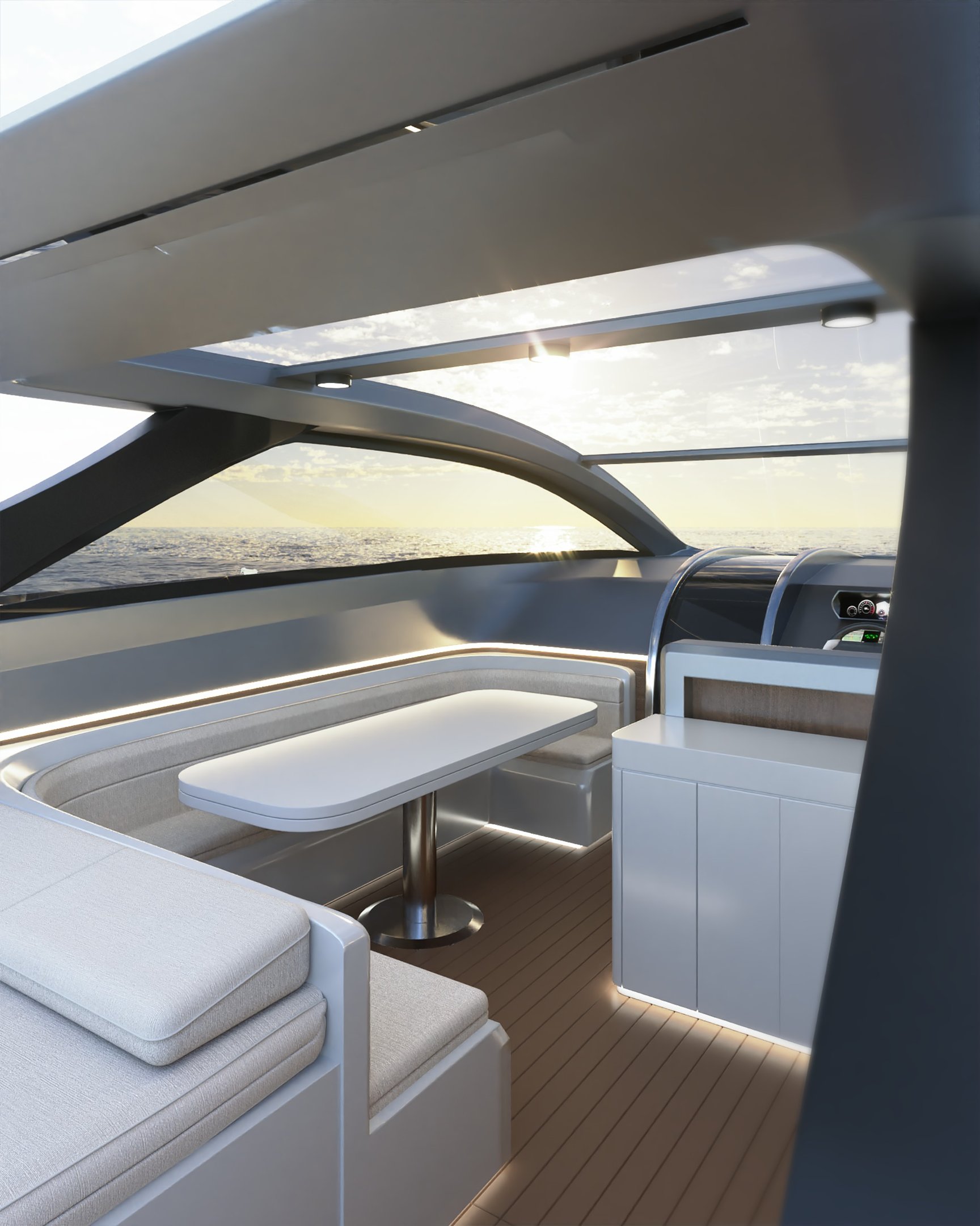 Monaco boat concept detail