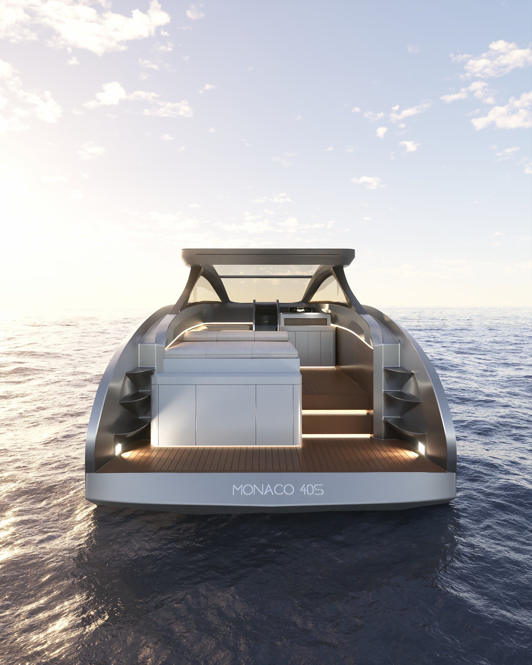 Monaco boat exterior view