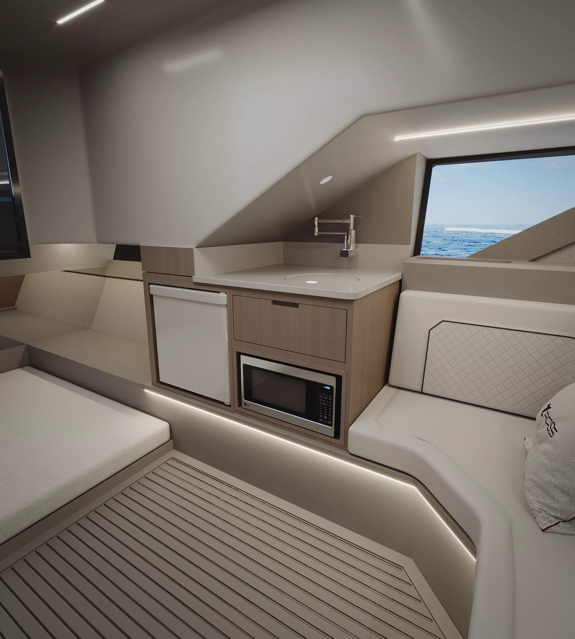 Ross 34 Evo cabin detail