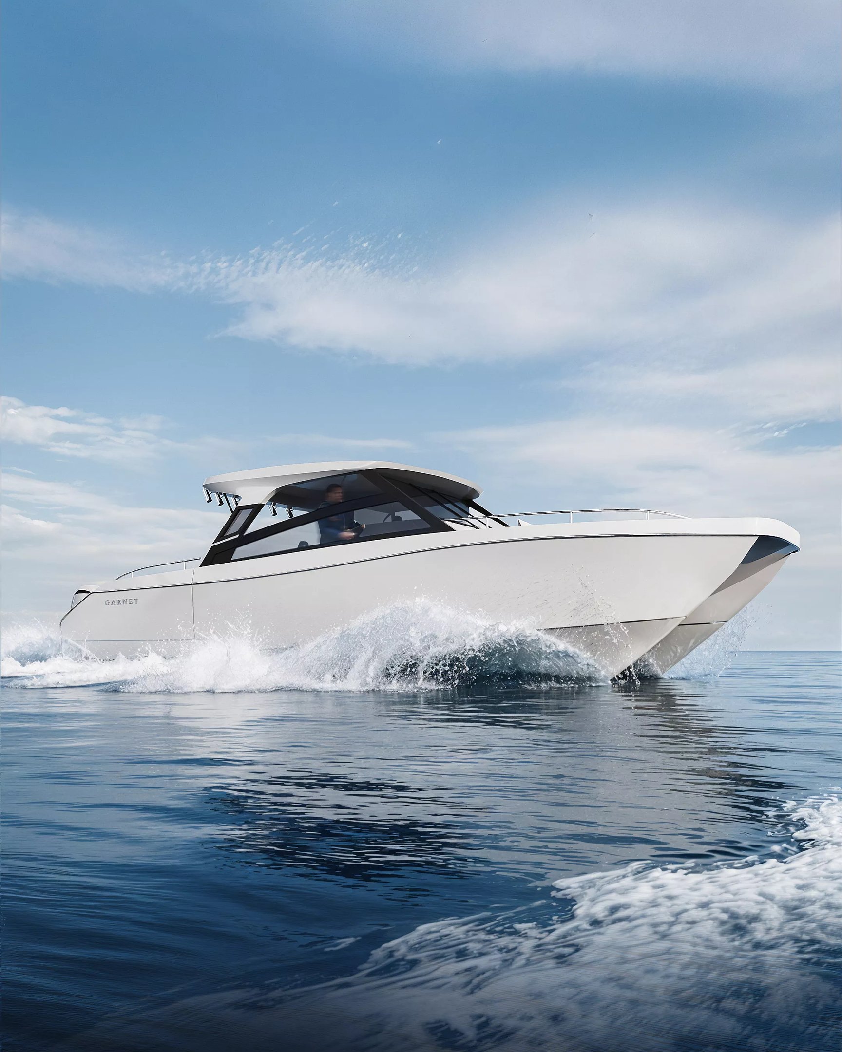 Garnet 380 DC deck layout