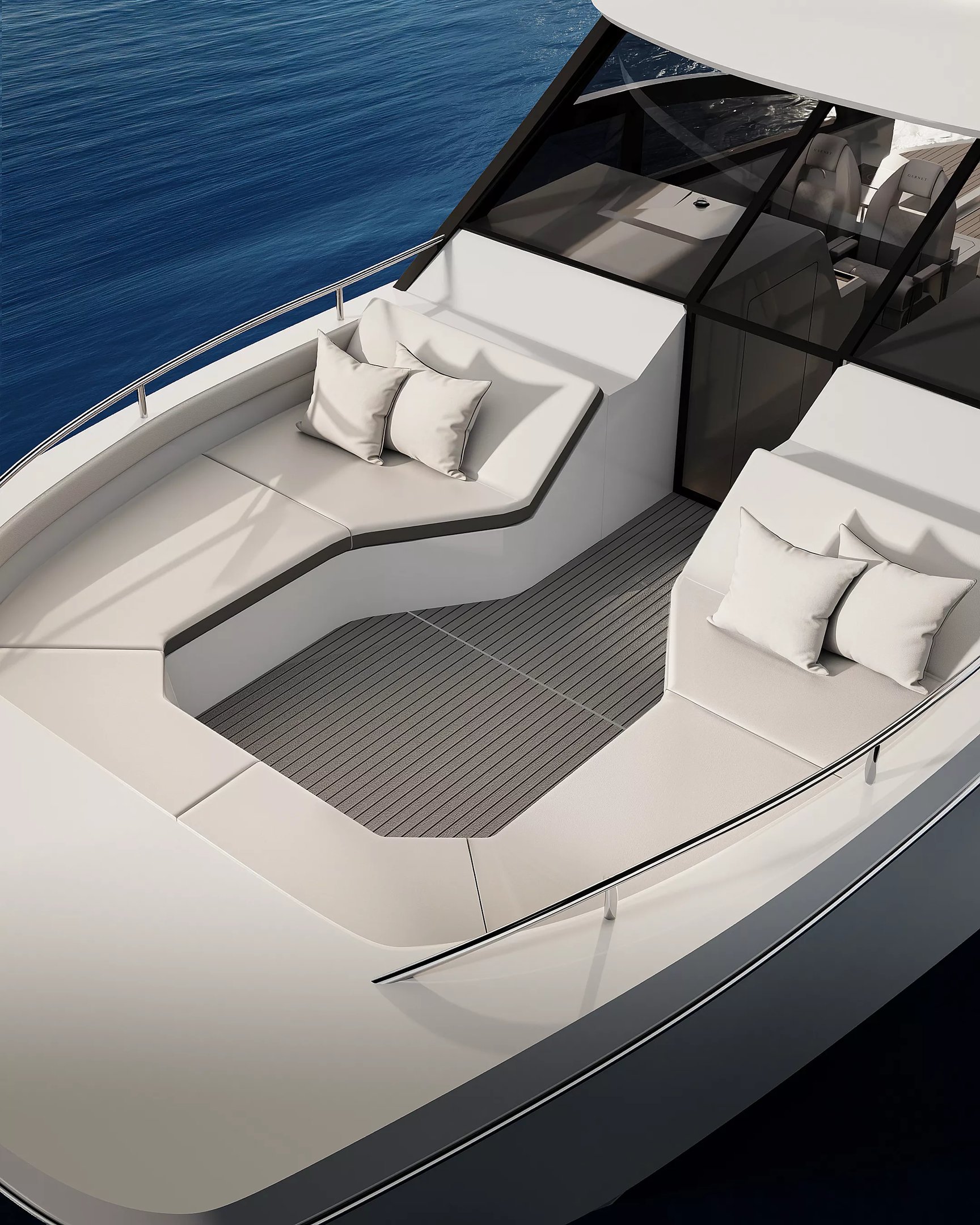 Garnet 380 DC side profile