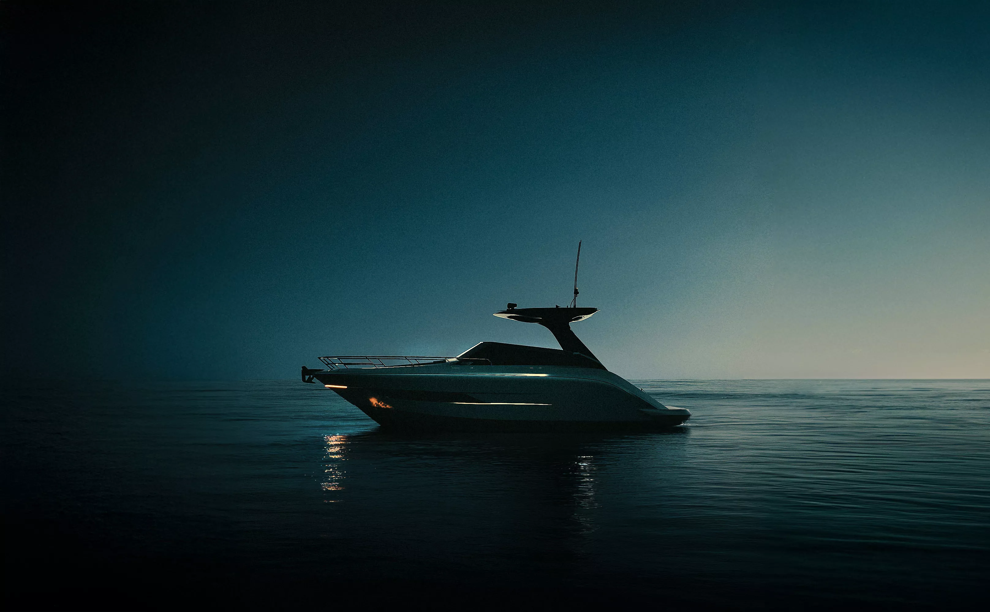 Notte 26ft boat exterior design