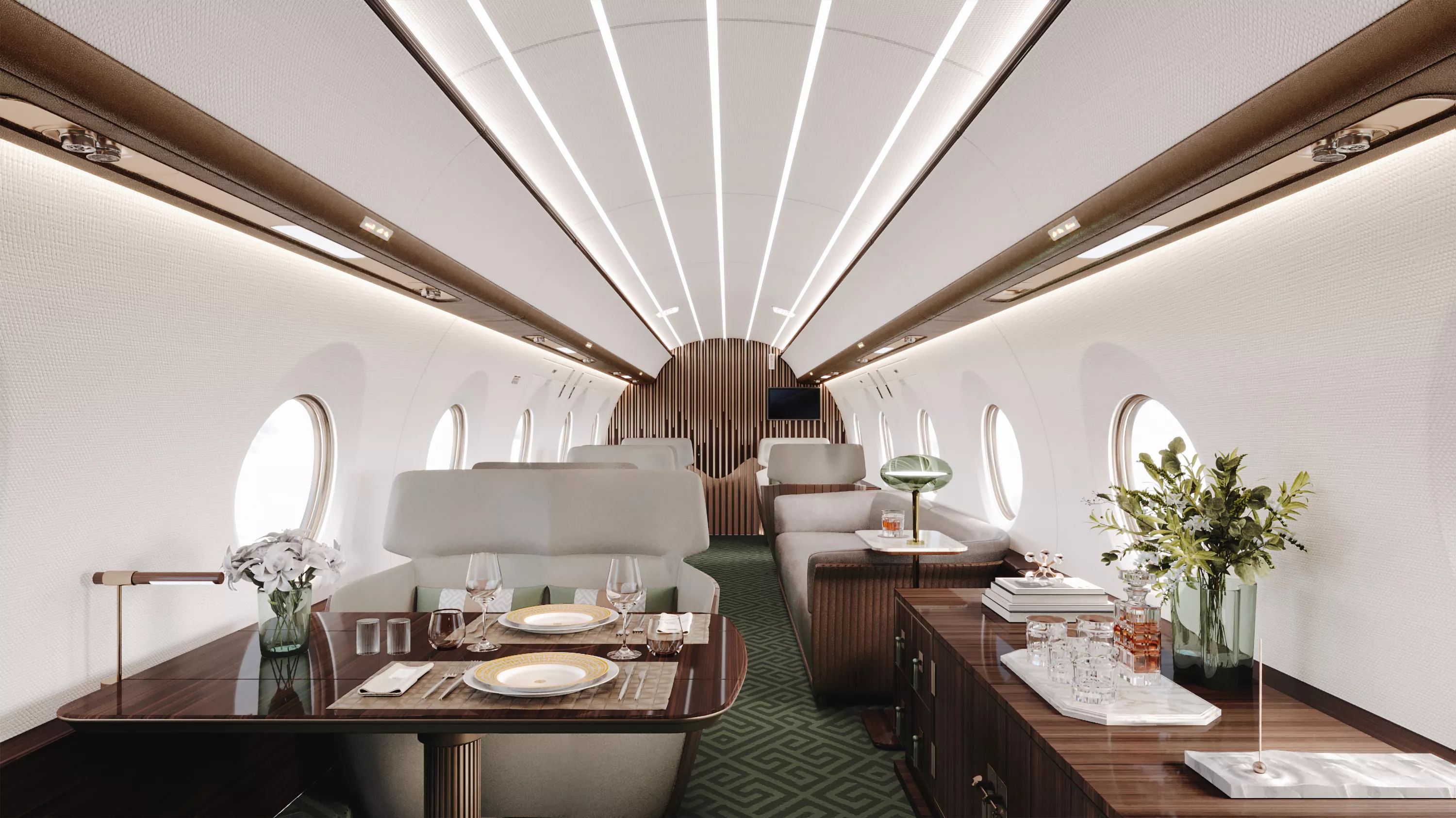 Gulfstream C650 commercial imagery